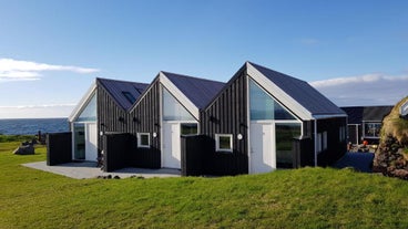 A row of cottages at Fisherman's Village.