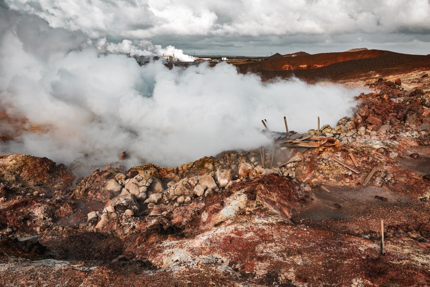 Gunnuhver in Iceland