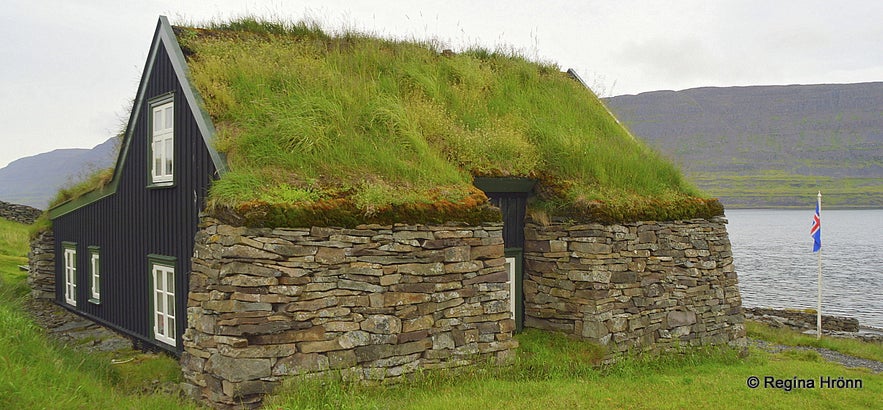 Litlibær turf house in the Westfjords of Iceland Litlibær turf house in the Westfjords of Iceland