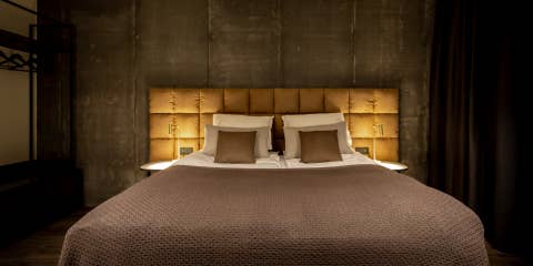 Hotel Geysir has luxurious beds in its rooms and suites.