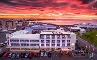 Hotel Keflavik has a lovely, coastal location.