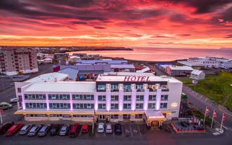 Hotel Keflavik has a lovely, coastal location.