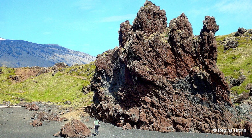 Djúpalónssandur beach Snæfellsnes - Söngklettur