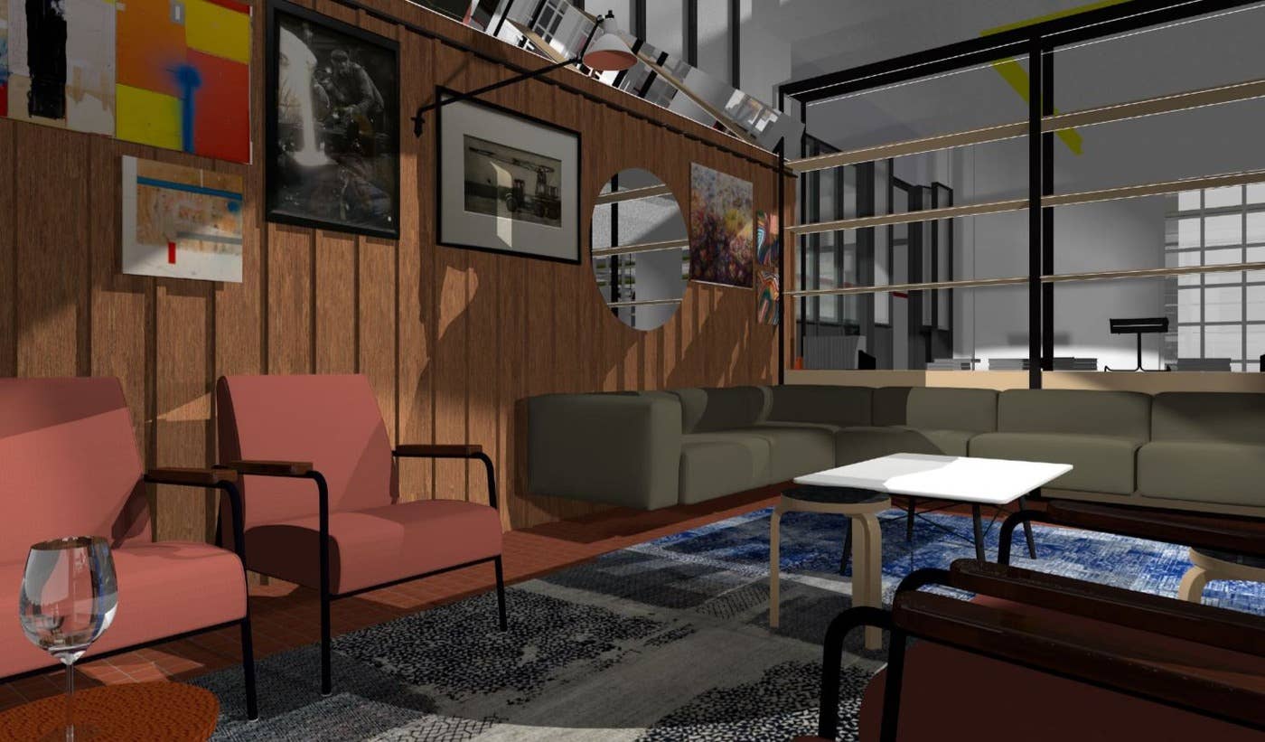 Grandi by Center Hotels has rich furnishings.