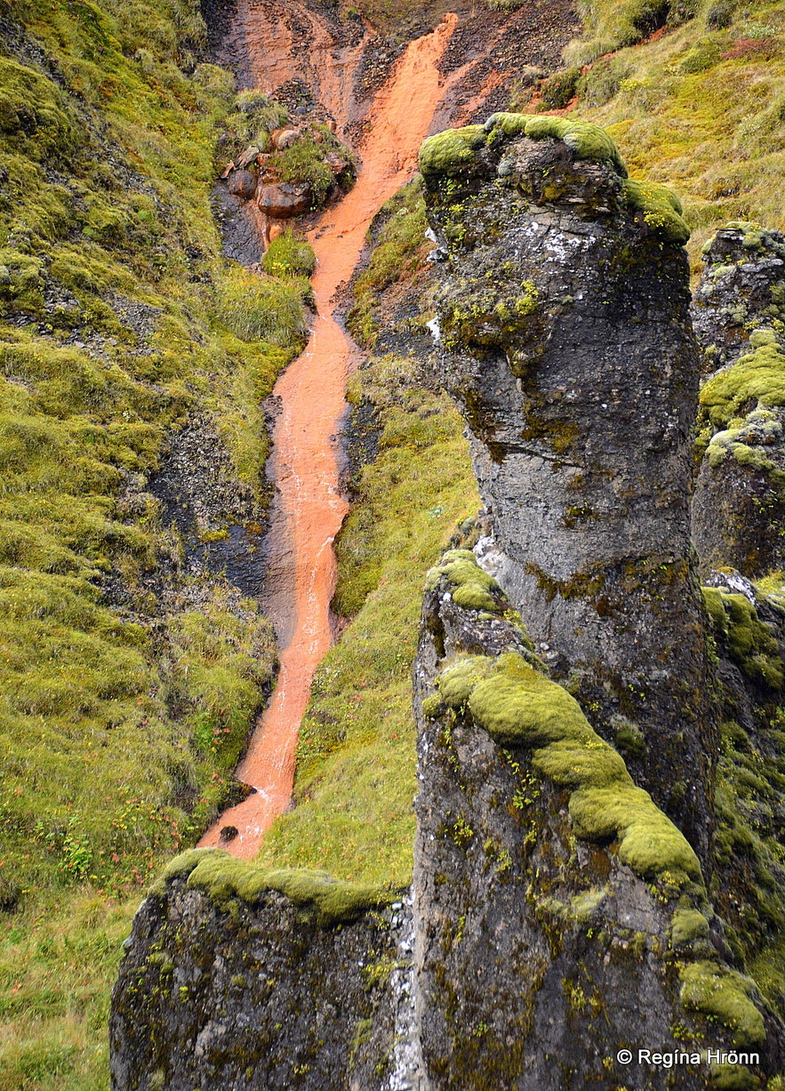  Fjaðrárgljúfur Canyon in South-Iceland