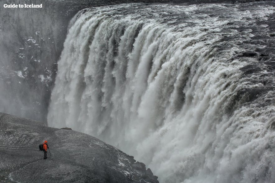 Dettifoss es la cascada más potente de Europa.