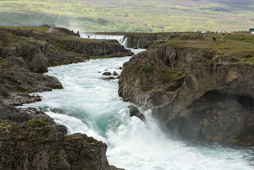 Skjálfandafljót is the fourth longest iver in Iceland.