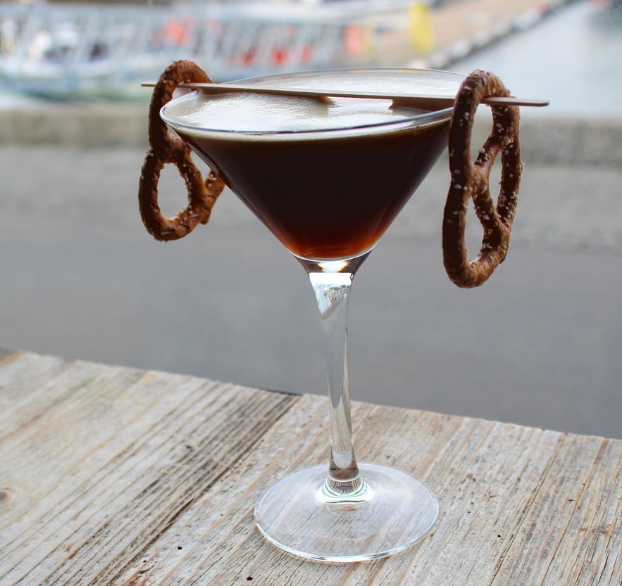 One of the special cocktails at Reykjavik Röst