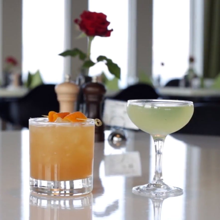 Cocktails at Sky Bar
