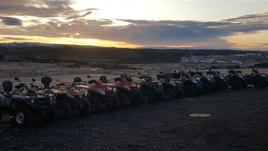 ATVs and Buggies are both great ways to explore Iceland.