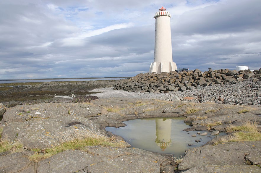 Akranes in Iceland has a unique lighthouse.