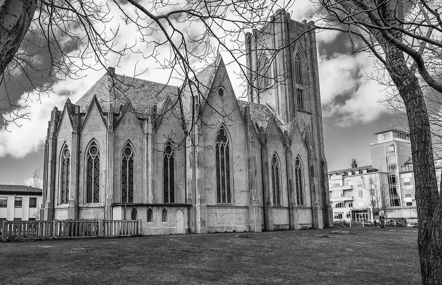 Reykjavik is a city of beautiful churches.