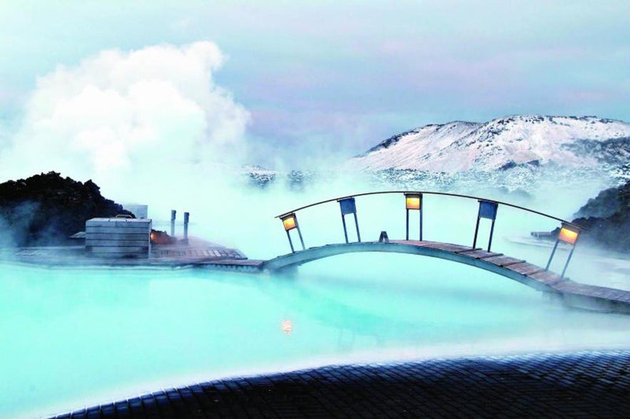 De Blue Lagoon in IJsland is een romantische bestemming