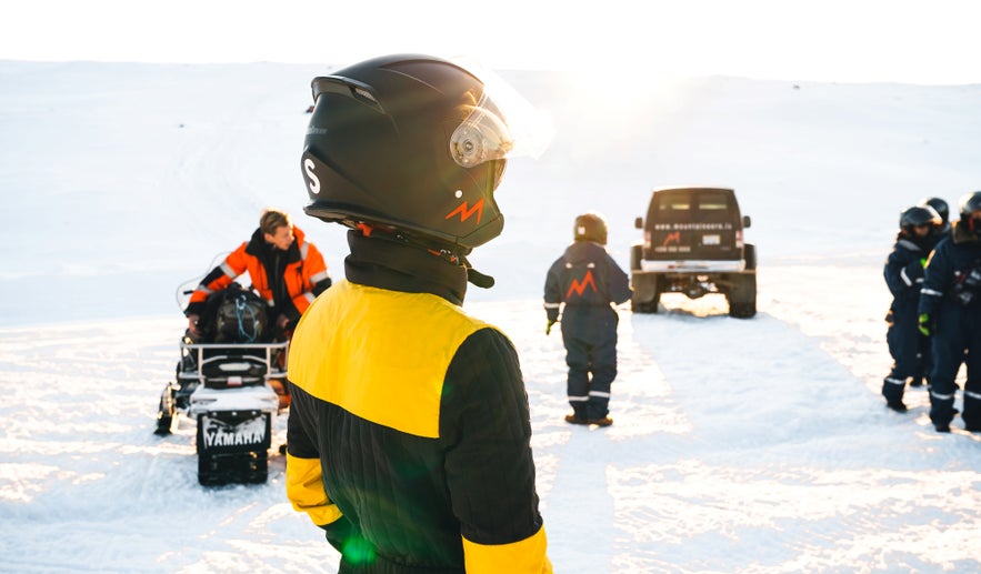 It's essential to have the right equipment when snowmobiling