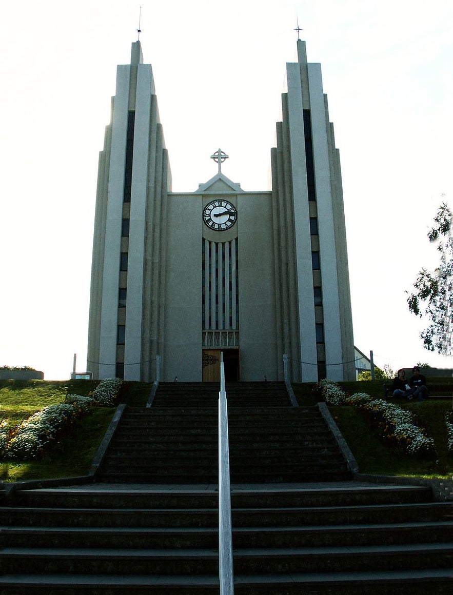 The church in Akureyri is a spectacular feat of architecture and one of the best things to do in Akureyri