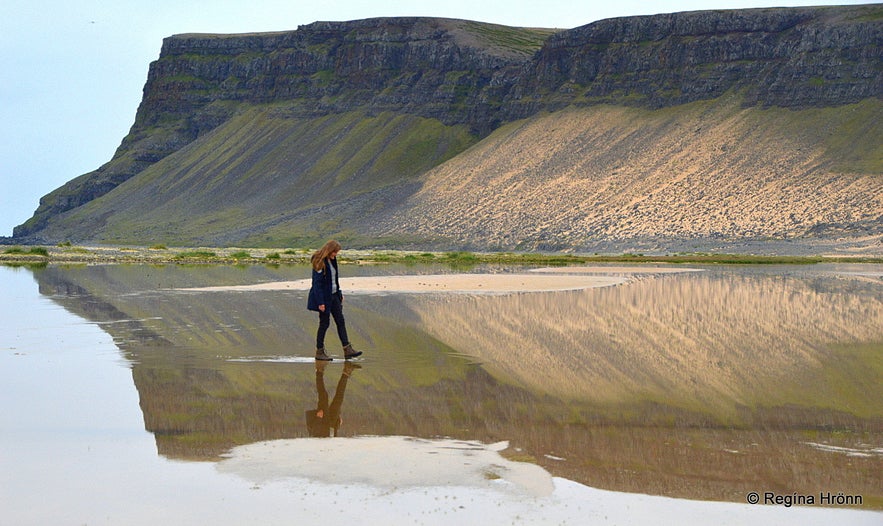 Breiðavík beach in the Westfjords of Iceland