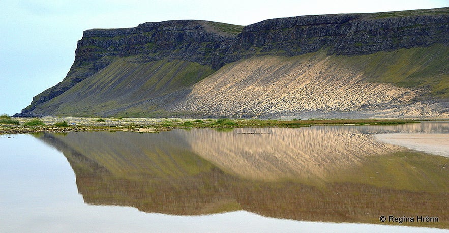 Breiðavík beach in the Westfjords of Iceland