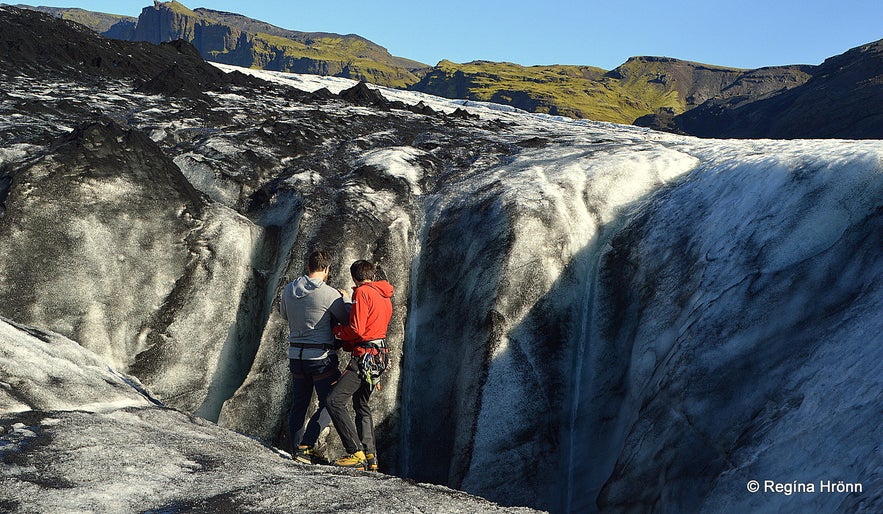 Sóleheimajökull glacier hike South-Iceland