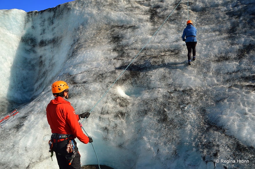 Sóleheimajökull glacier hike South-Iceland