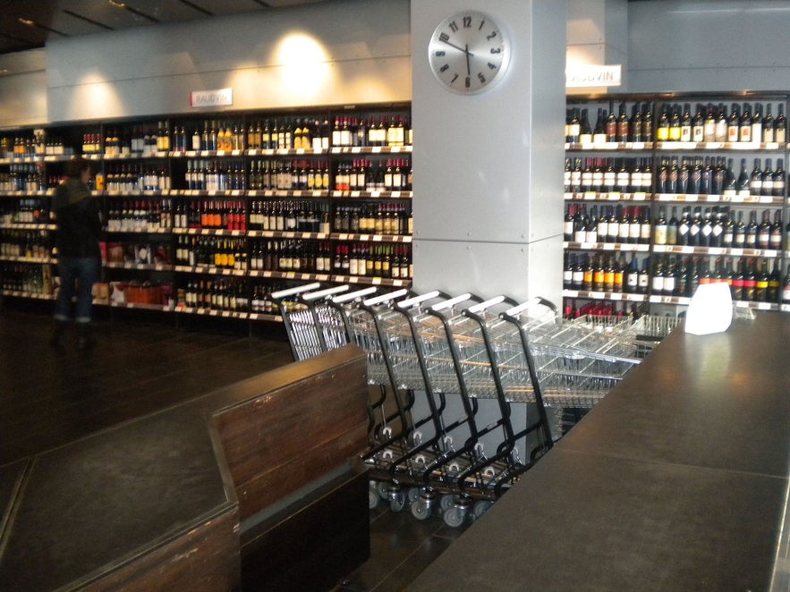 Vinbudin is Iceland's alcohol shop