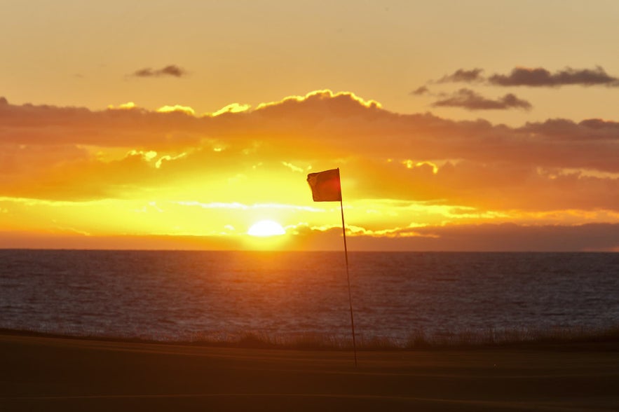 Golfing under the Midnight Sun is a unique experience.