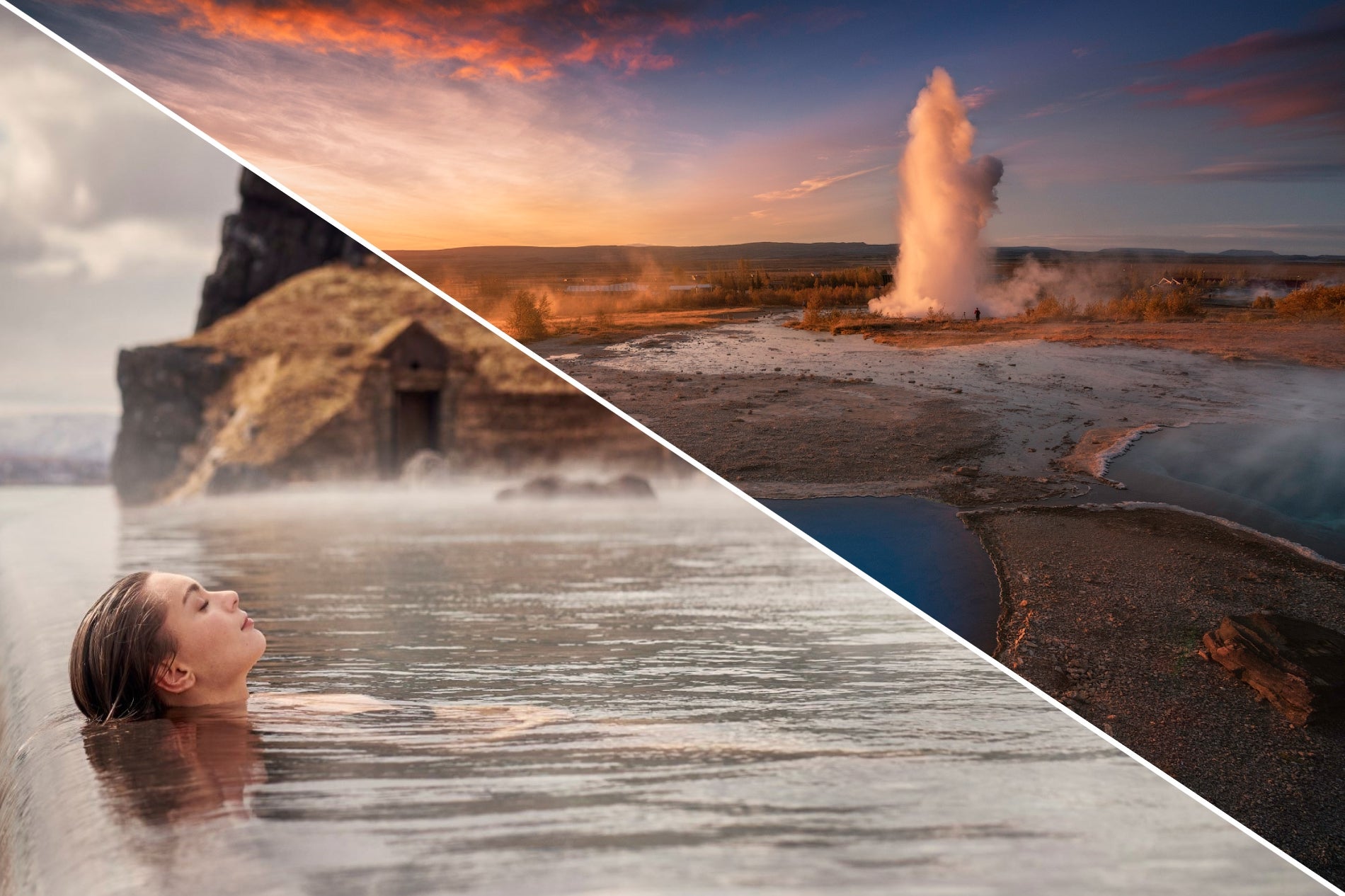 Det bästa sättet att avsluta Gyllene Cirkeln är att bada i Sky Lagoon.