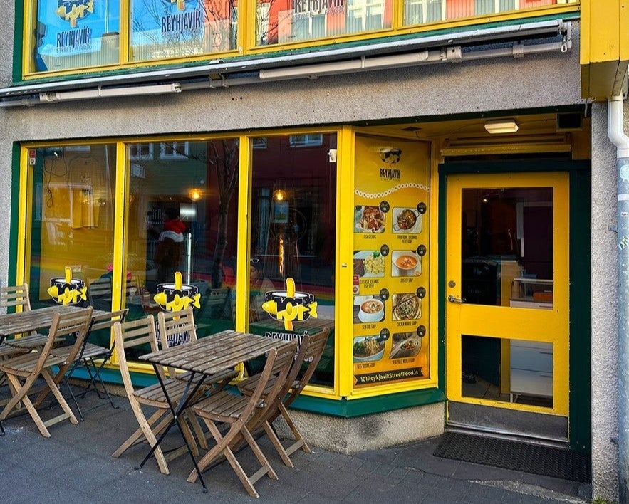 Enjoy a comforting meal for cheap at 101 Reykjavik Street Food
