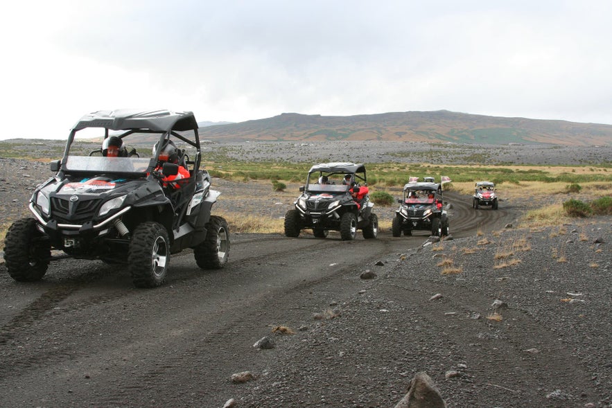 Buggy riding is a great Reykjavik activity.