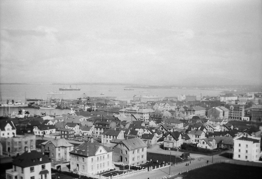 Reykjavik in the 1800s.