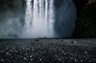 Skogafoss is a beautiful waterfall in South Iceland.