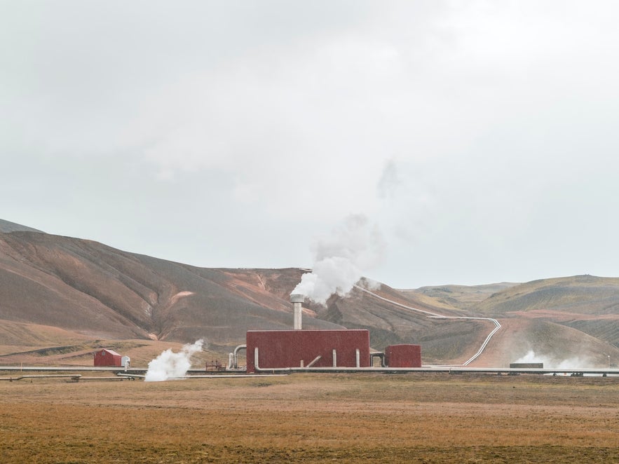 A Geothermal Plant in Iceland.