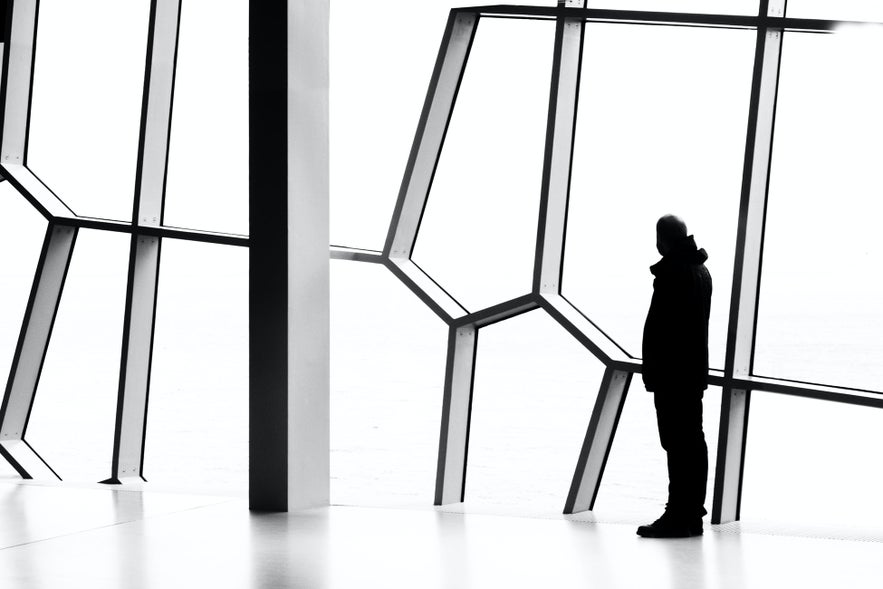 Harpa makes incredible use of Iceland's light.