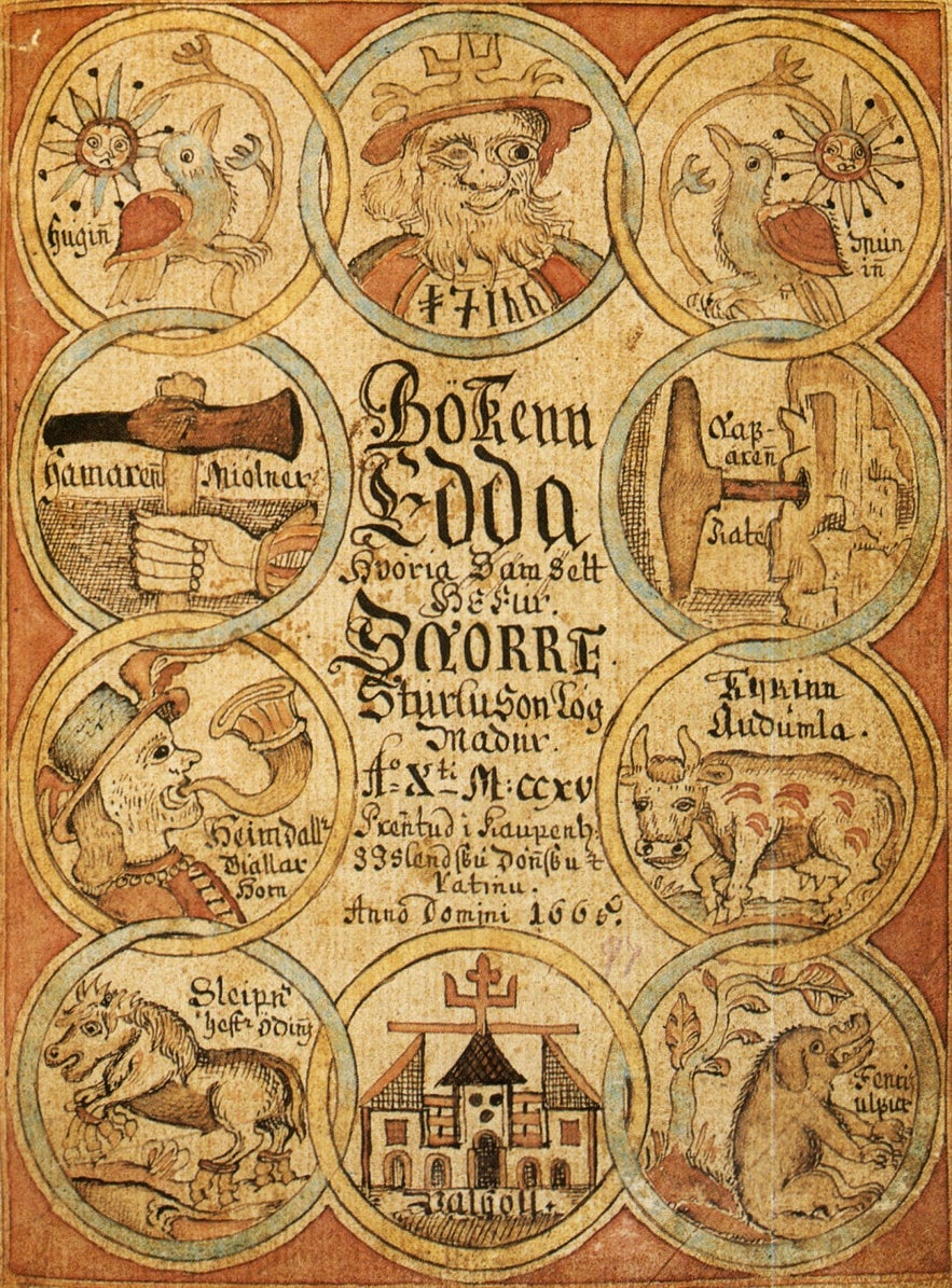 Snorri's Edda provides a lot of context for the Sagas.