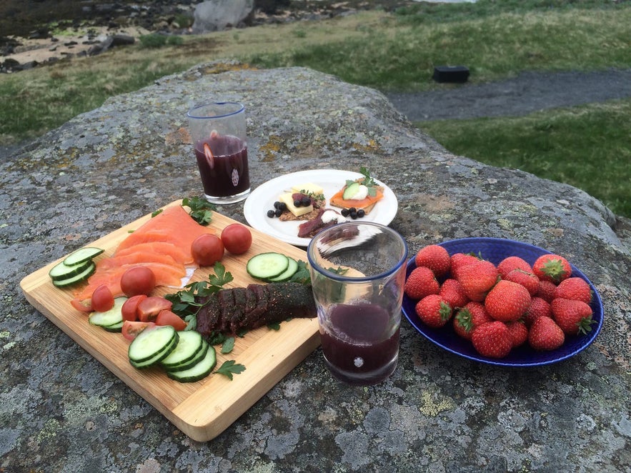 Icelandic food is largely healthy!