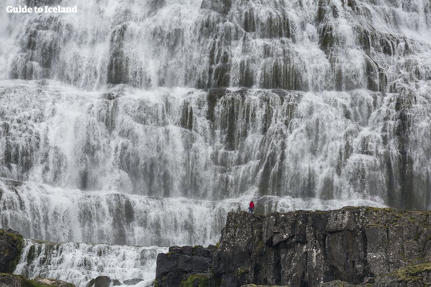 Dynjandi is a beautiful feature in the Westfjords.