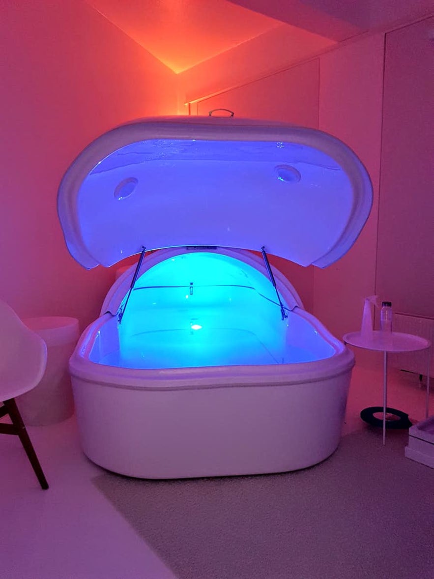 The Hydra Floatation Spa in Reykjavik.