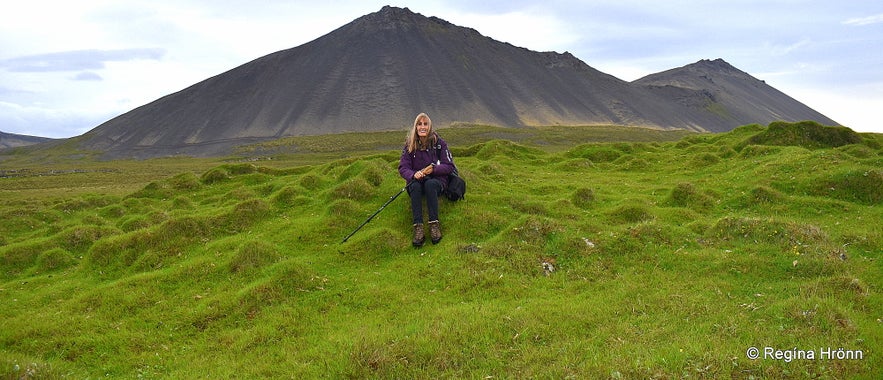 Ruins in Öndverðareyri Snæfellsnes