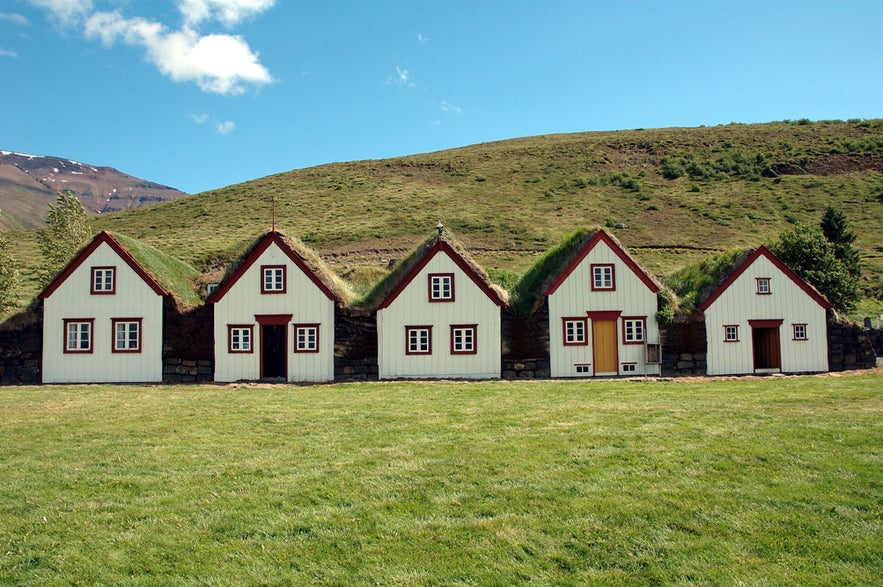 Laufas is turf farm in Iceland.