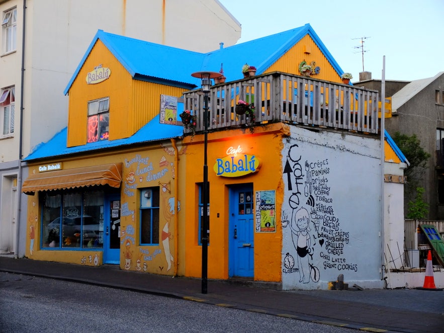 One of the first things people notice about Cafe Babalu is its bright facade.