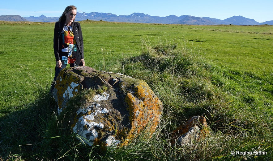 Regína by Þórssteinn rock at Þingvellir W-Iceland