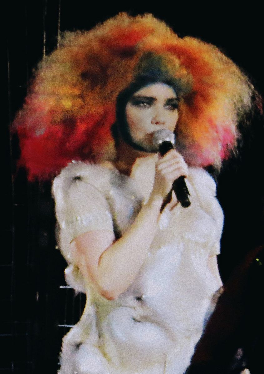 Bjork is a popular performer and has been for decades. Bjork is a popular performer and has been for decades.