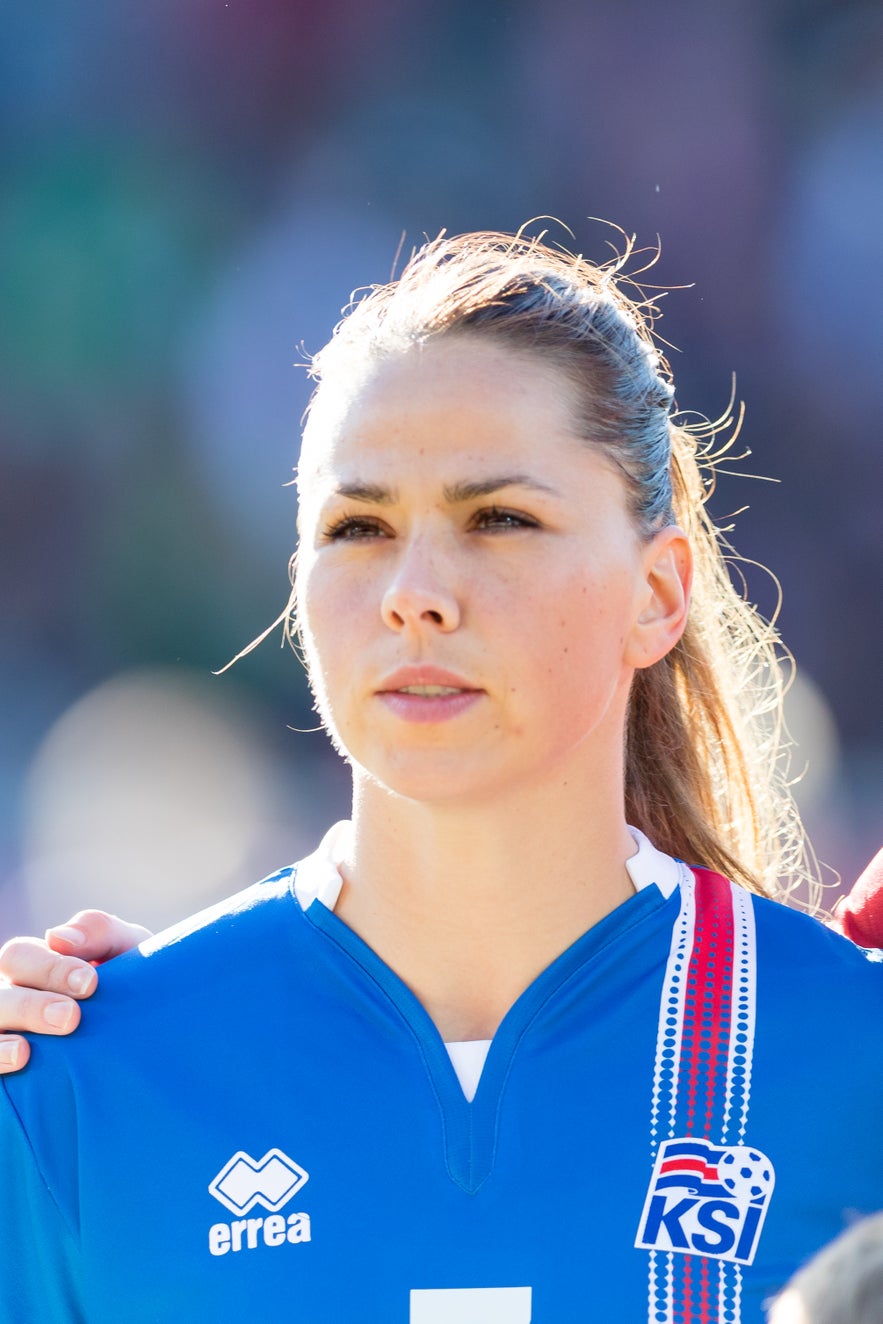 Sara Björk Gunnarsdóttir is a talented footballer.