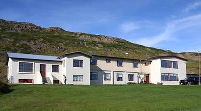 Hotel Laugarholl is located in Iceland's Westfjords.