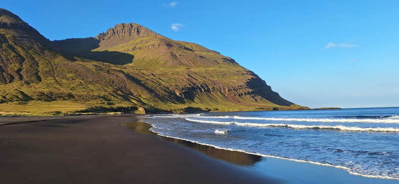Private Vodlavik Black Beach and Spar Mine Tour from Eskifjordur