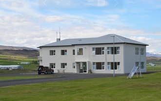 Hlin Guesthouse, as pictured in summer.