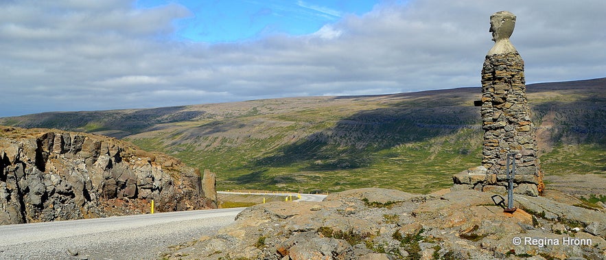 The 2 Stone-men in the Westfjords of Iceland - Kleifabúi on Kleifaheiði and the Stone-man by Penna The 2 Stone-men in the Westfjords of Iceland - Kleifabúi on Kleifaheiði and the Stone-man by Penna