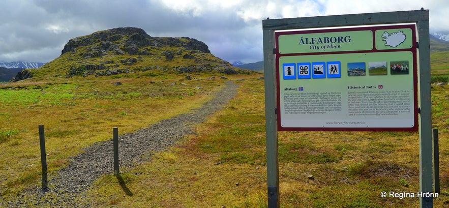 Álfaborg rock Borgarfjörður-Eystri East-Iceland