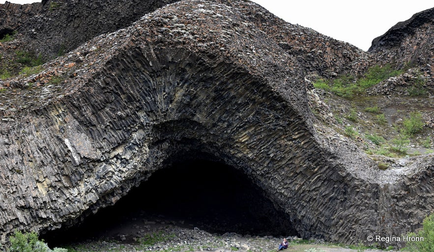 Kirkjan - the Church in Hljóðaklettar Jökulsárgljúfur canyon