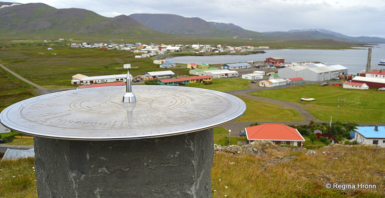 Skagaströnd Village and Þórdís the Prophetess in Skagi in North Iceland
