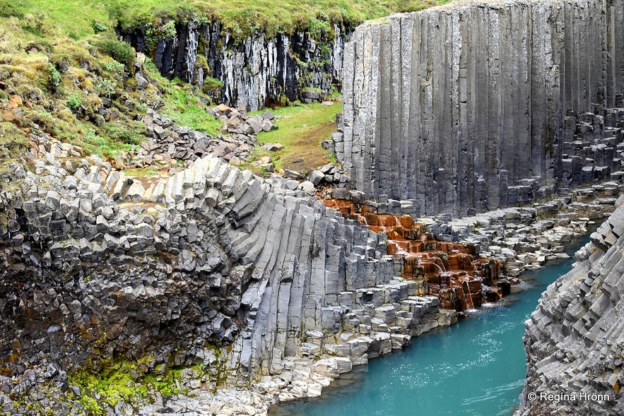 Stuðlagil canyon East-Iceland